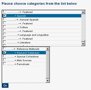 Active Categories