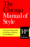 Chicago Manual of Style Cover