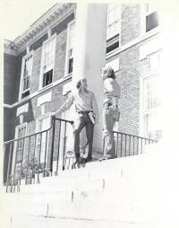 Students, Administration Building