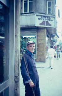 Istanbul street sweeper