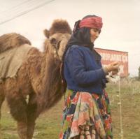 Woman spinning